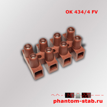 Клеммная колодка DKC OK-434/12 FV (4pin)